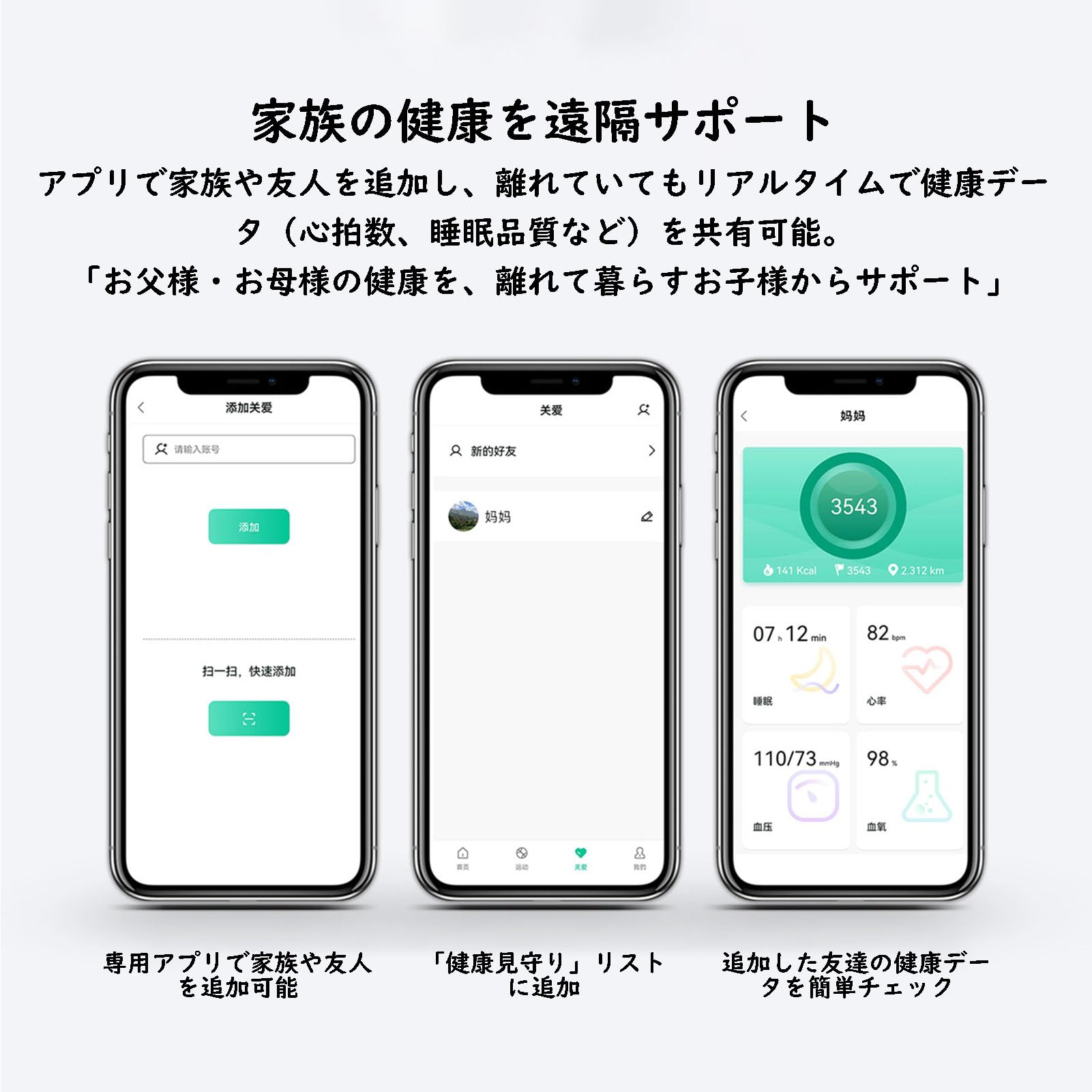 Amazon.co.jp: スマートリング 健康管理 防水IP68 7-13号サイズ対応
